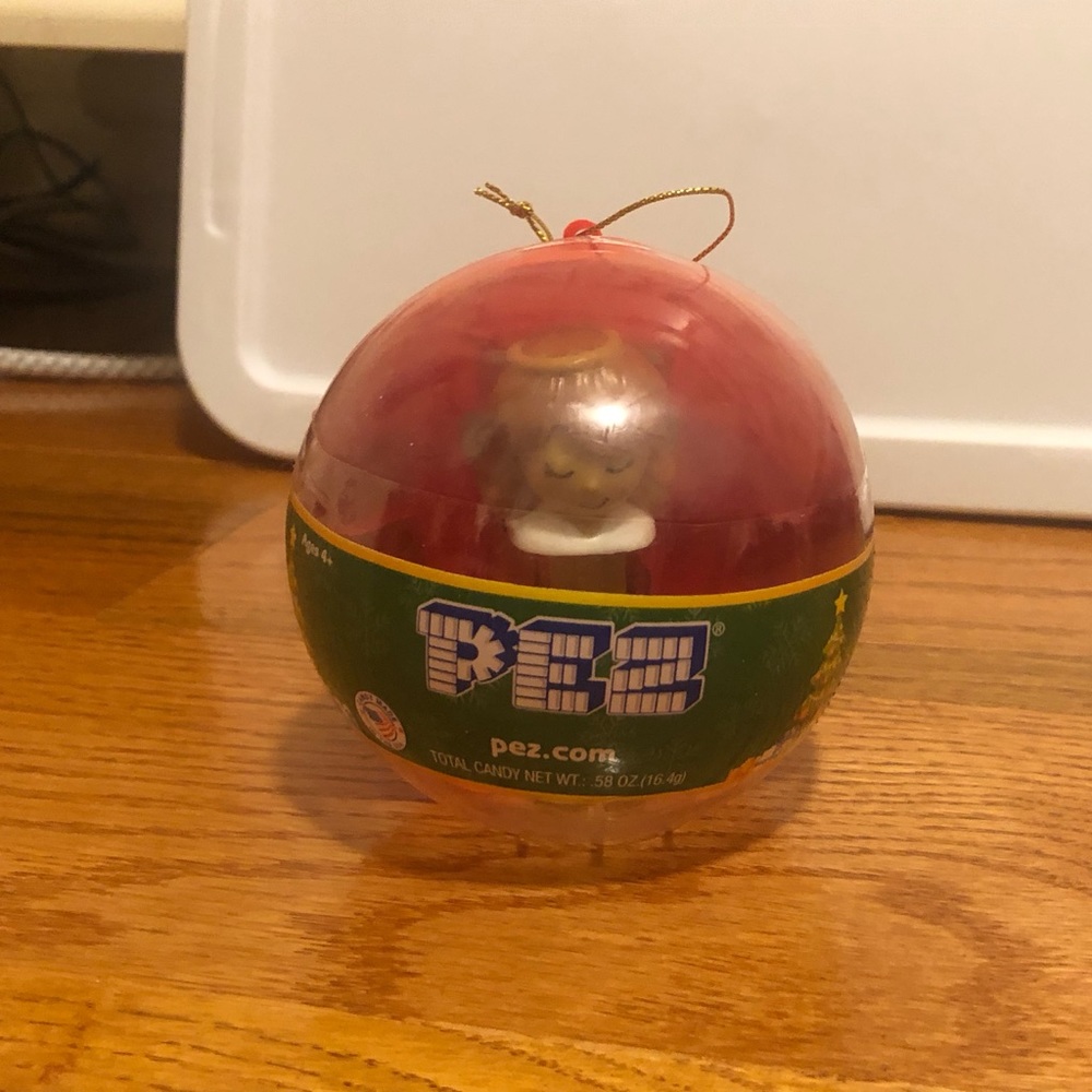 Sealed Mini Angel Pez Ornament Ball